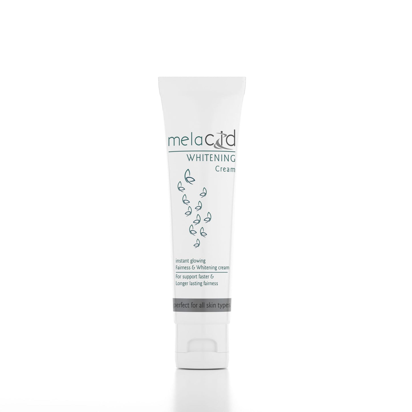 Melacid Whitening Cream on a plain white background