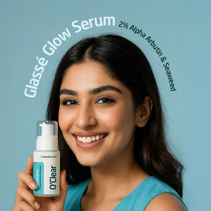 Oclear Glass Glow Serum -  2% Alpha Arbutin & Seaweed