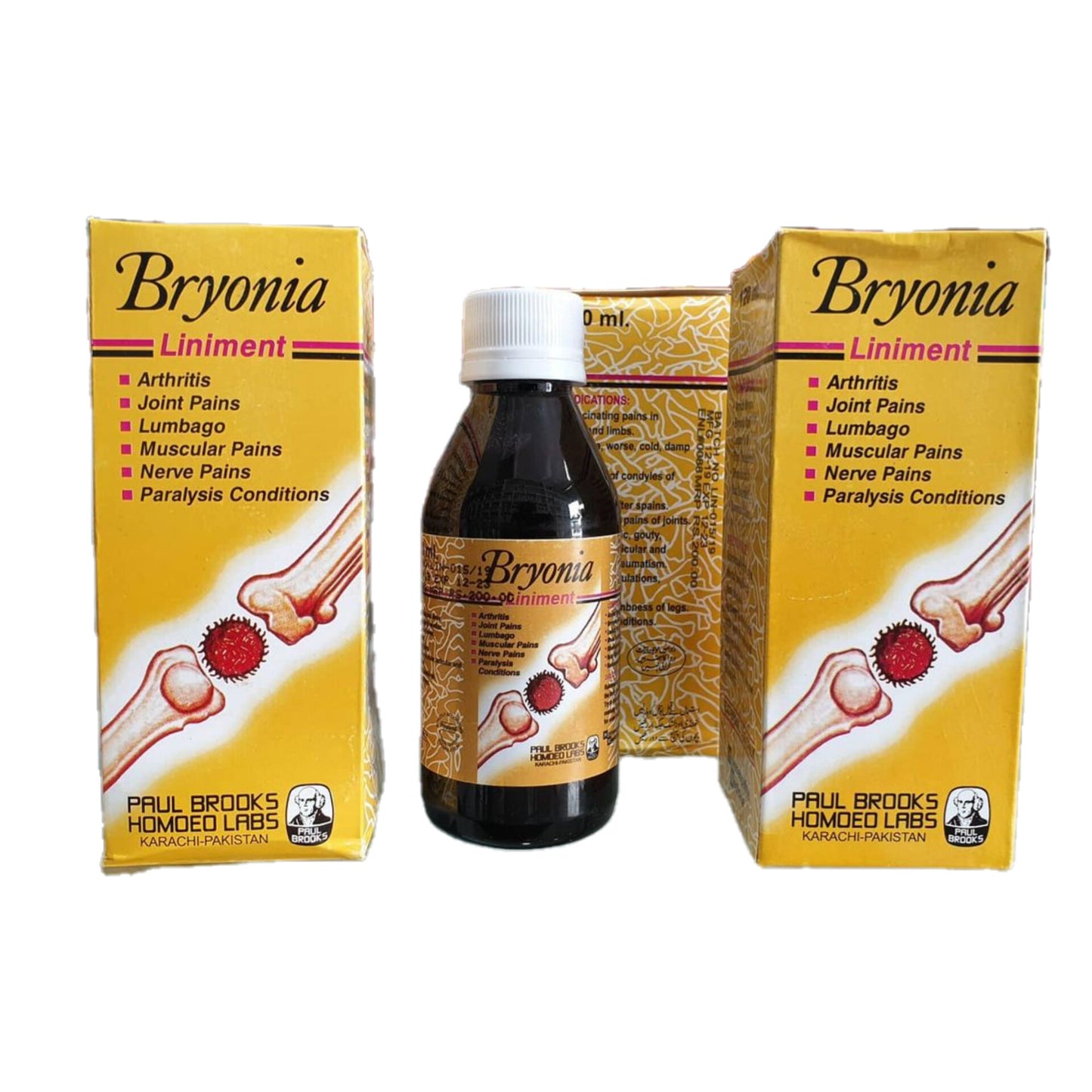Bryonia Liniment - Oil for Joint & Muscle Pain Relief