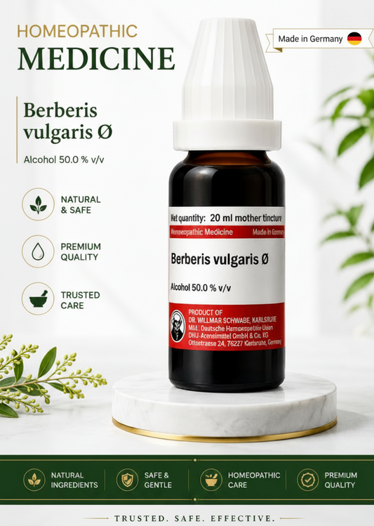 Berberis Vulgaris Q (Schwabe) - Urinary & Kidney Stone