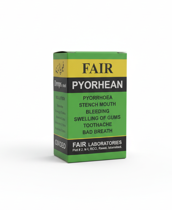 Fair Pyorhean Drops - Natural Gum Care
