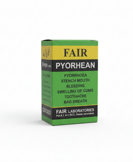 Fair Pyorhean Drops - Natural Gum Care