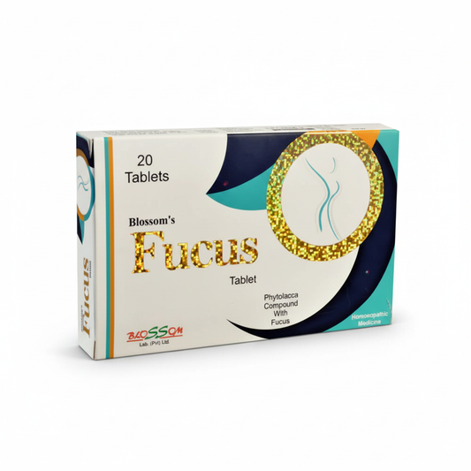 Fucus Tablet for Weight loss on a white background