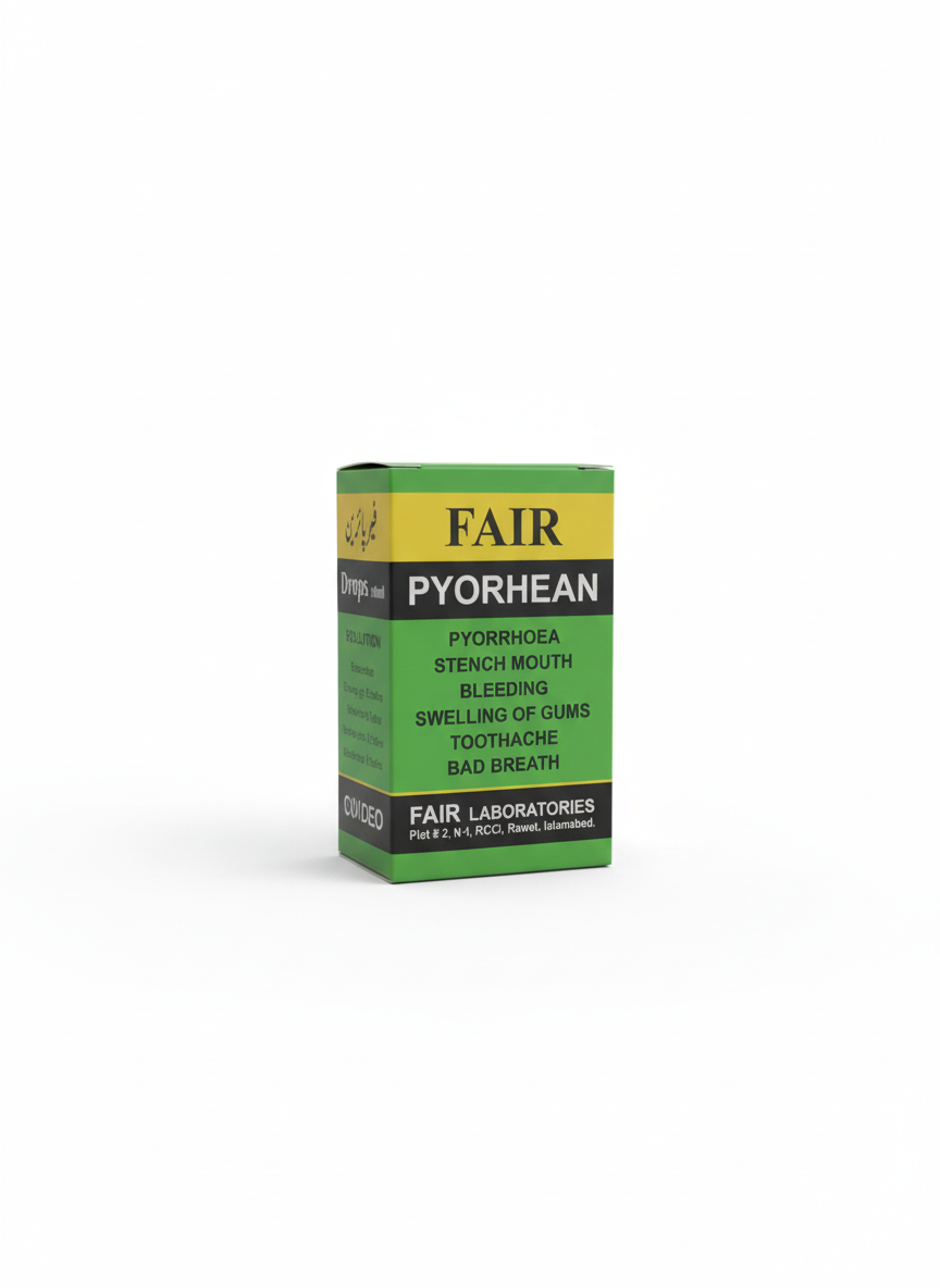 Fair Pyorhean Drops - Gum Bleeding & Bad Breath