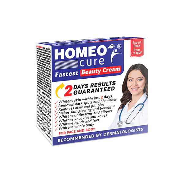 Homeo Cure Beauty Cream — Fast-Acting Radiance & Coverage