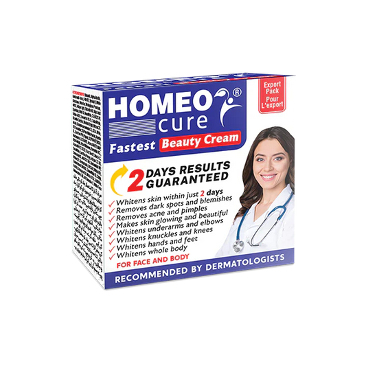 Homeo Cure Beauty Cream — Fast-Acting Radiance & Coverage