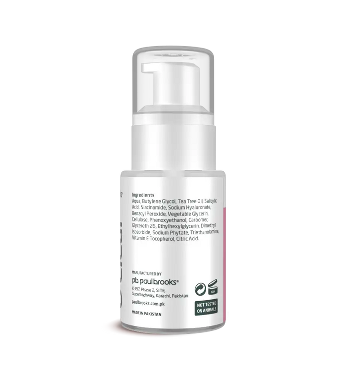 Oclear Acne Clear Serum - Tea Tree Oil & Salicylic Acid Serum