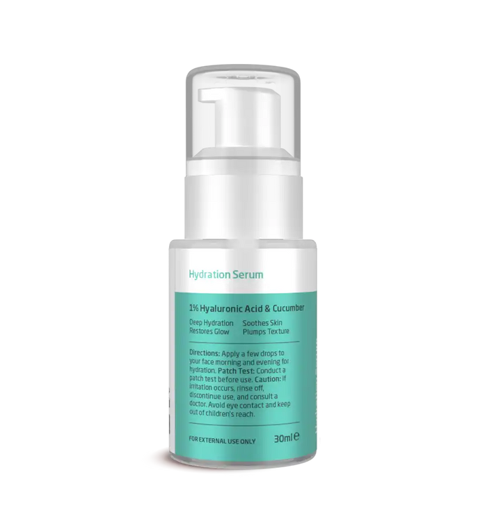 Oclear Hydration Serum - 1% Hyaluronic Acid & Cucumber