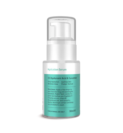 Oclear Hydration Serum - 1% Hyaluronic Acid & Cucumber