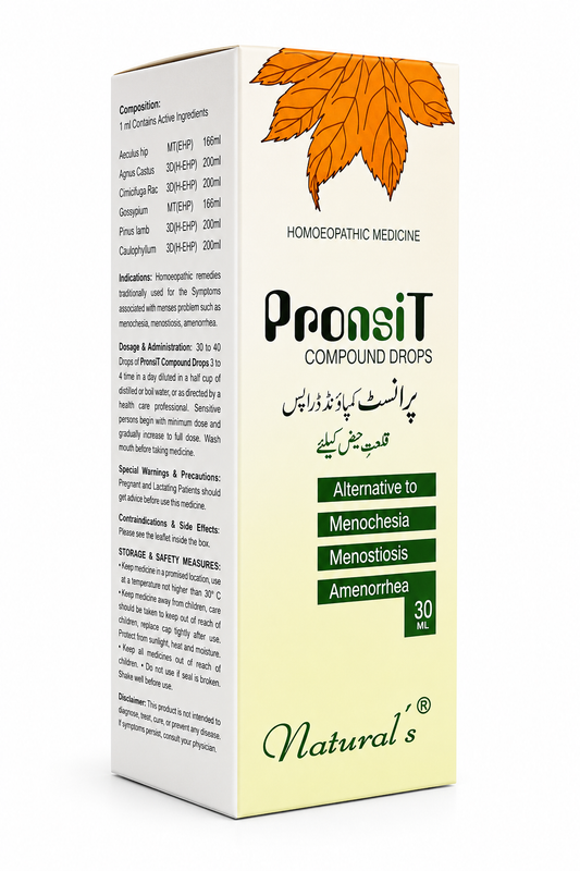 Pronsit Drops for Female Menstrual Issues