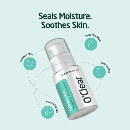 Oclear Hydration Serum - 1% Hyaluronic Acid & Cucumber
