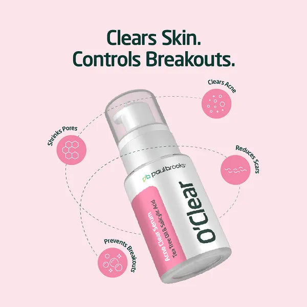 Oclear Acne Clear Serum - Tea Tree Oil & Salicylic Acid Serum
