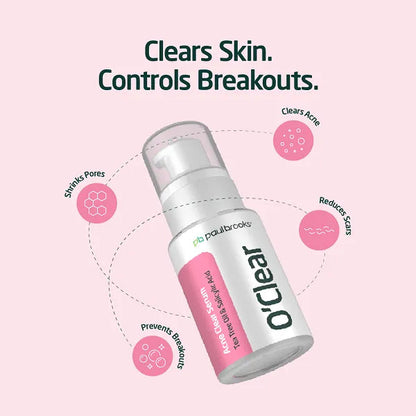 Oclear Acne Clear Serum - Tea Tree Oil & Salicylic Acid Serum