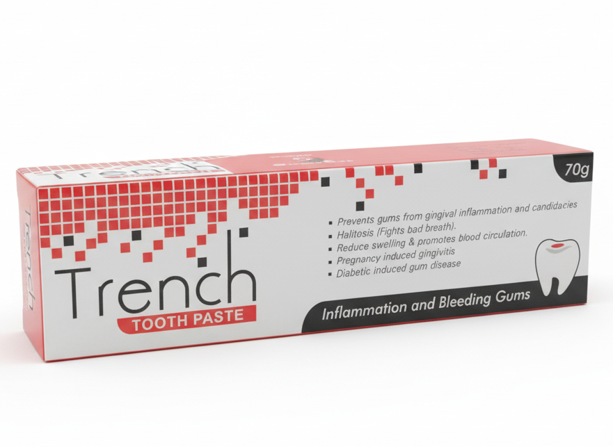 Trench Toothpaste for Bleeding Gums