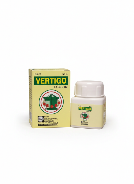 Vertigo Tablet for Stress & Vertigo with white background