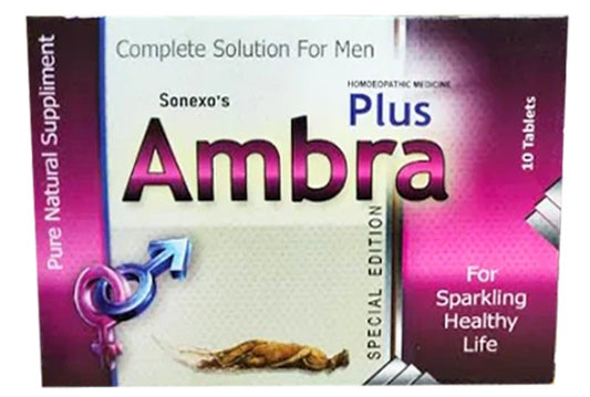 Ambra Plus — Complete Solution for Men (10 Tablets)