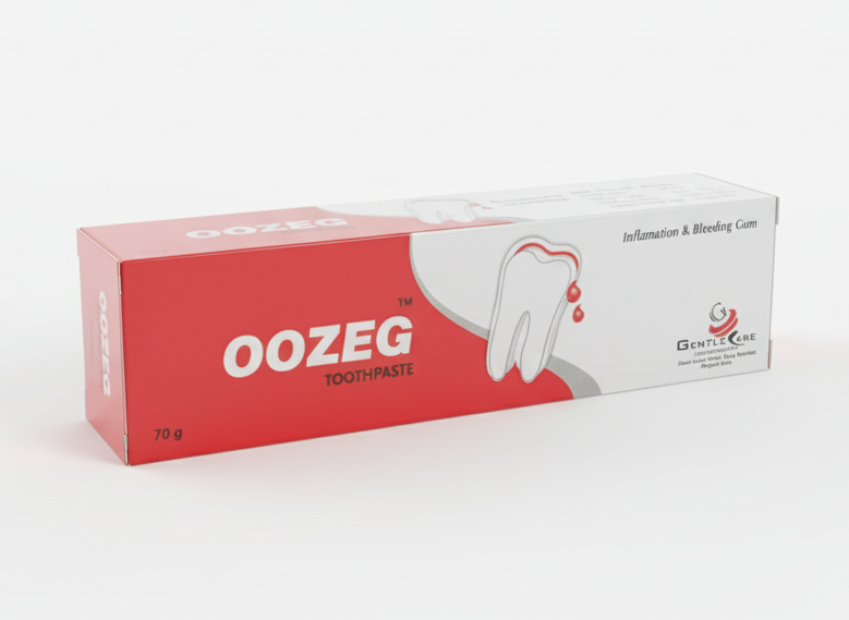 Oozeg Toothpaste fo iflammtion and bleeding gums